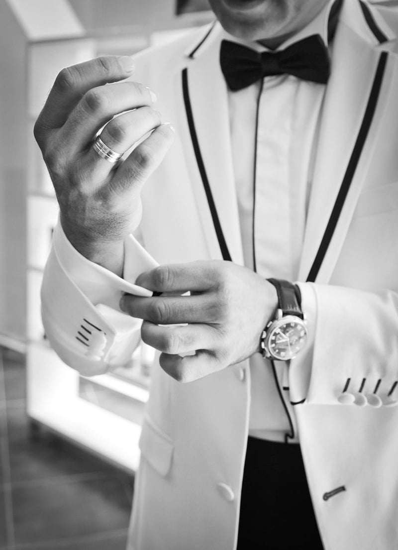 Groom in Wedding Suit
